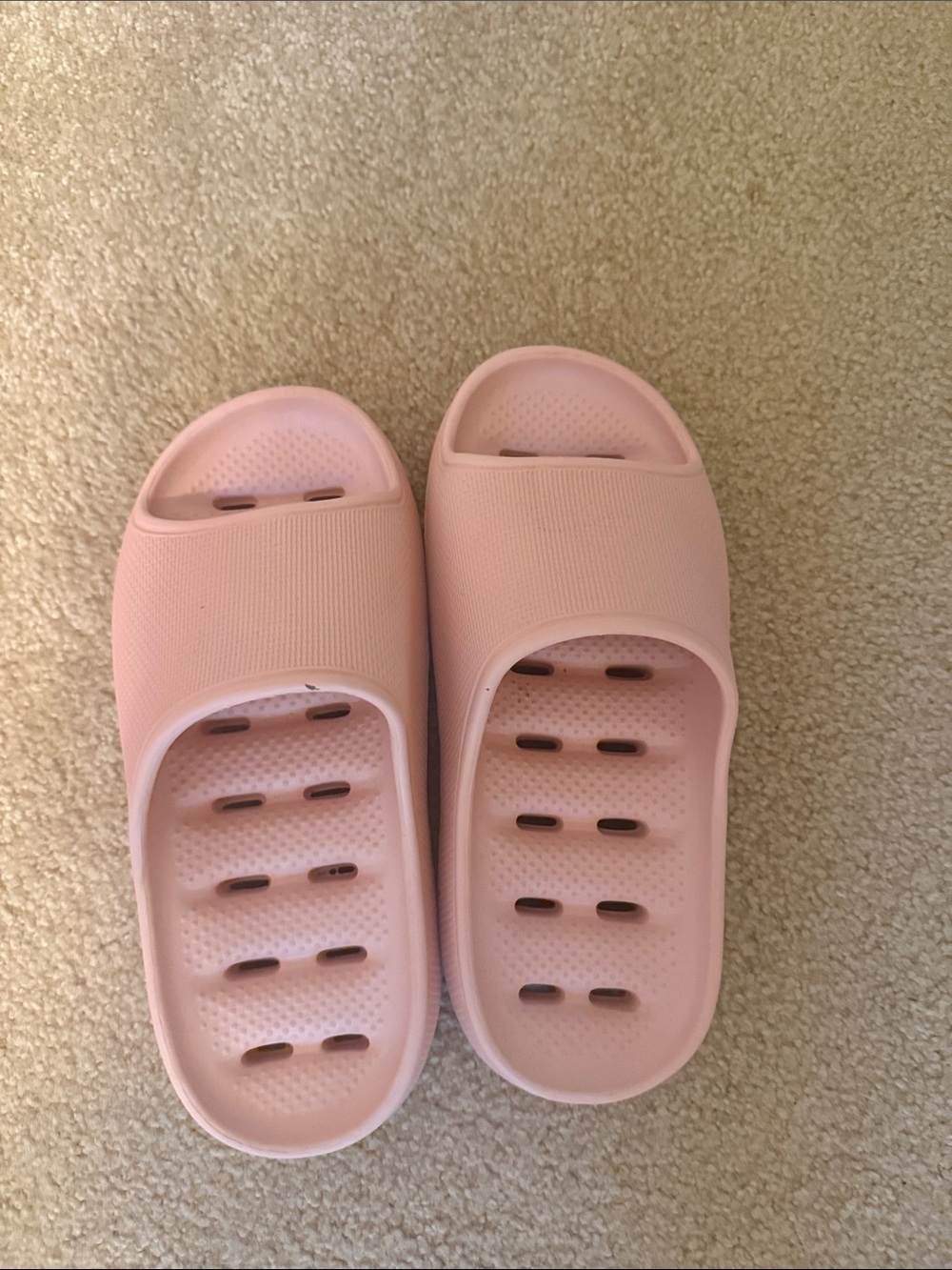 Women Pink Slide Sandals - Lightweight Comfort